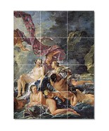 Francois Boucher Mythology Painting Ceramic Tile Mural BTZ22151 - $2,252.87 MXN+