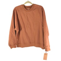 Girlfriend Collective Sweatshirt Pullover Orange For Everyone 5 Womens L... - £26.88 GBP
