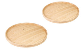 Hafele 2-Pack Full Round Shelf-Mounted Super Lazy Susan for Corner Cabinets - $127.44+