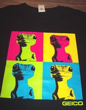 Geico Gecko Andy Warhol Style Pop Art T-Shirt Mens Xl - £15.82 GBP