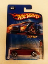 Hot Wheels 2005 #073 Red Buick Wildcat Final Run 3/5 10 Spoke Wheel Thailand MOC - $9.99