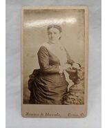 Antique 1850/60s Woman With Hand On Statue Krauss And Ebersole Lima O CD... - €21,39 EUR