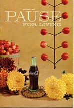 Coca Cola Pause for Living Magazine Autumn 1961 Play up your Plants - $131.20 MXN