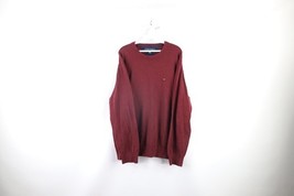 Vintage Tommy Hilfiger Mens 2XL XXL Faded Lightweight Knit Crewneck Swea... - $34.60