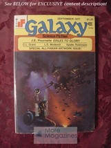 Galaxy September 1977 J. E. Jerry Pournelle Charles L. Grant Joseph Flower - £5.18 GBP