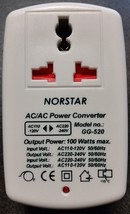 100 Watt Travel Voltage Converter With Universal Input - Step Up &amp; Down - £5.89 GBP