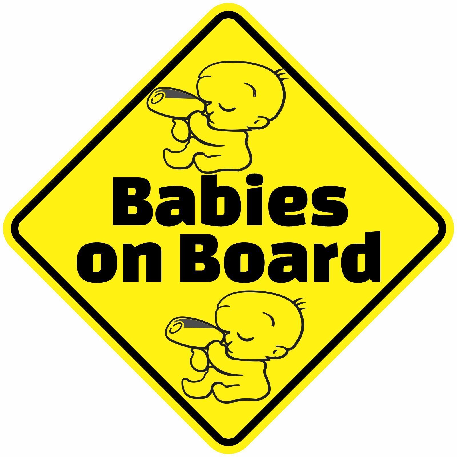BABY ON BOARD BOY BOYS BABIES  PREGNANT OFF ASSORTED DECAL STICKER BUY 2... - $2.95