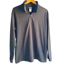 The North Face Mens XL Black 1/4 Zip Pullover Fleece Jacket Athletic - $17.09