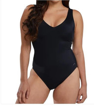 TYR Wonens Swimsuit Black V-Neck Removal Cups Control Fit Lightweight - $831.34 MXN