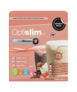 Optislim Life Optibiome Shake Variety Pack 10x60g - $165.28 CAD