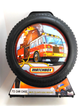 Matchbox Car Storage Carrying Case Tire Shaped 72 Cars 2013 Edition - NICE! - £17.23 GBP