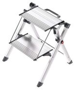 Hafele 2-Step Heavy Duty 330lbs Load Capacity Non-Slip Folding Stool wit... - €200,80 EUR