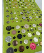165 VINTAGE assorted buttons lot BAKELITE LUCITE 1950&#39;s 1960&#39;s - $63.99