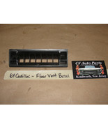 OEM 1964 64 Cadillac FLOOR DUCT VENT BEZEL TRIM A/C HEATER - $54.25 CAD
