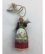 Jim Shore Mrs. Claus 2006 Ornament With Tags Cookies &amp; Milk - $24.71