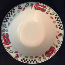 Vintage 90&#39;s Campbell&#39;s bowl 10 inch across brand Gibson  1997 - £9.29 GBP