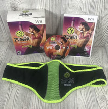 Zumba Fitness Join The Party - Nintendo Wii Complete Game With Belt Gina Tanya + - £8.72 GBP