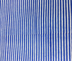 100% Cotton Blue and White Stripe Fabric 1 Yard Pieces Sewing Quilting - €7,71 EUR+