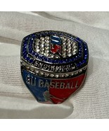 Replica Baseball Championship Ring SU Champions w/ Stones &amp; Pouch Collec... - $546.78 MXN