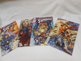 New Lot 4 DC Universe Superman Comic Books 13+ Intergalactic Anniversary issue - $21.03