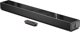 2.1 Ch Soundbar With Built-In Subwoofer, 31 Inch Sound Bar For Tv With - $62.98