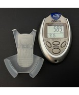 Omron  HJ-112 Walking Style Pocket Pedometer &amp; Clip Tan/Gray w/ New Battery - $9.88
