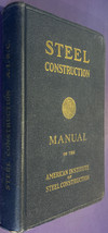 AISC Manual of Steel Construction 1953 5th Edition Architects Engineers - $18.70