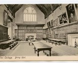 Eton College Dining Hall Postcard Windsor England 1900&#39;s Frith&#39;s Series - $11.88