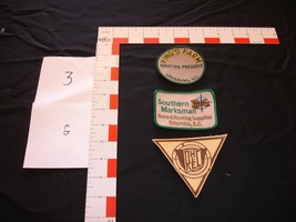 Hunting, fishing,  outdoor sports, vintage  patch collection - £17.45 GBP