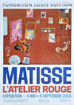 MATISSE- Original Exhibition Poster - Red Studio -FONDATION VUITTON- PARIS- 2024 - $284.05