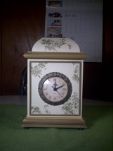 Vtg Virginia Slim Mantle Clock &amp; Jewelry Box - UPC Promotional Item New Unused - £39.84 GBP