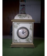 Vtg Virginia Slim Mantle Clock &amp; Jewelry Box - UPC Promotional Item New ... - £39.33 GBP
