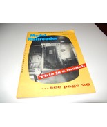 VINTAGE MODEL RAILROADER MAGAZINE- FEBRUARY 1958   - FAIR- W4 - $66.56 MXN