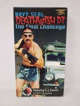 Navy SEAL Deathwish PT The Final Challenge CJ Caracci Workout VHS Rare VTG - £30.35 GBP