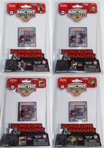 World&#39;s Smallest Dungeons &amp; Dragons Micro Figures Set of 4 Series 2 NEW SEALED - £24.66 GBP