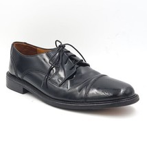 Bostonian Men Cap Toe Derby Oxfords Size US 9.5M Black Leather - $15.43
