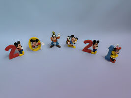 Disney PVC Characters Numbers Collection Mickey Minnie Goofy Set - $13.99