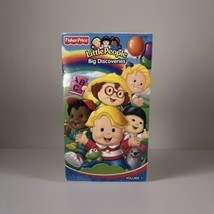 Fisher Price Little People Volume 1: Big Discoveries VHS Children New Sealed - $9.49