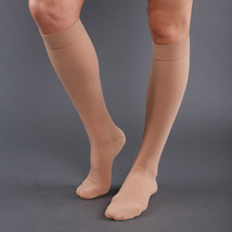 23-32mmHg Medical Grade Ultra Soft Compression Stocking Closed Toe Travel Socks - £11.89 GBP