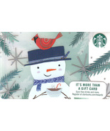 Starbucks 2017 Snowman Collectible Gift Card New No Value - £1.57 GBP