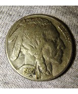 1935 Buffalo Nickel - $147.02 MXN