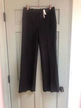 NWT Talbots Heritage 4 Black Wool Blend Stretchy Dress Pants - $49.49