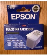 (Qty 6) GENUINE OEM Epson Black Inkjet Print Cartridge S020047 Exp 2005 ... - $13.47 CAD