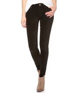 NWT SEVEN 7 for All Mankind 23 Black Sueded Skinny Jeans Pants leggings ... - $123.33 CAD