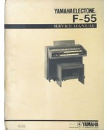 Yamaha Electone F-55 Organ Original Service Manual, Schematics, Parts Li... - $56.16 CAD