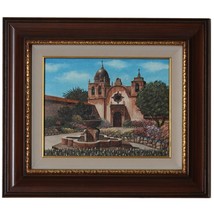 &quot;San Carlos Borromeo&quot; by Eugene Schmidt Framed Oil on Canvas 11x14 - £934.30 GBP