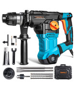1-1/4 Inch Sds Plus Heavy Duty Rotary 12.5 Amp Hammer Drill With 3 Bits - £114.88 GBP