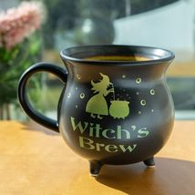Wicca Witch&#39;s Brew Magic Potion Cauldron Porcelain Soup Bowl Large Coffe... - €20,74 EUR