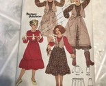 Vtg Butterick Pattern #6180 Size 10 Betsy Johnson Girl&#39;s Blouse Petticoa... - £14.57 GBP