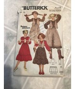 Vtg Butterick Pattern #6180 Size 10 Betsy Johnson Girl&#39;s Blouse Petticoa... - £14.56 GBP